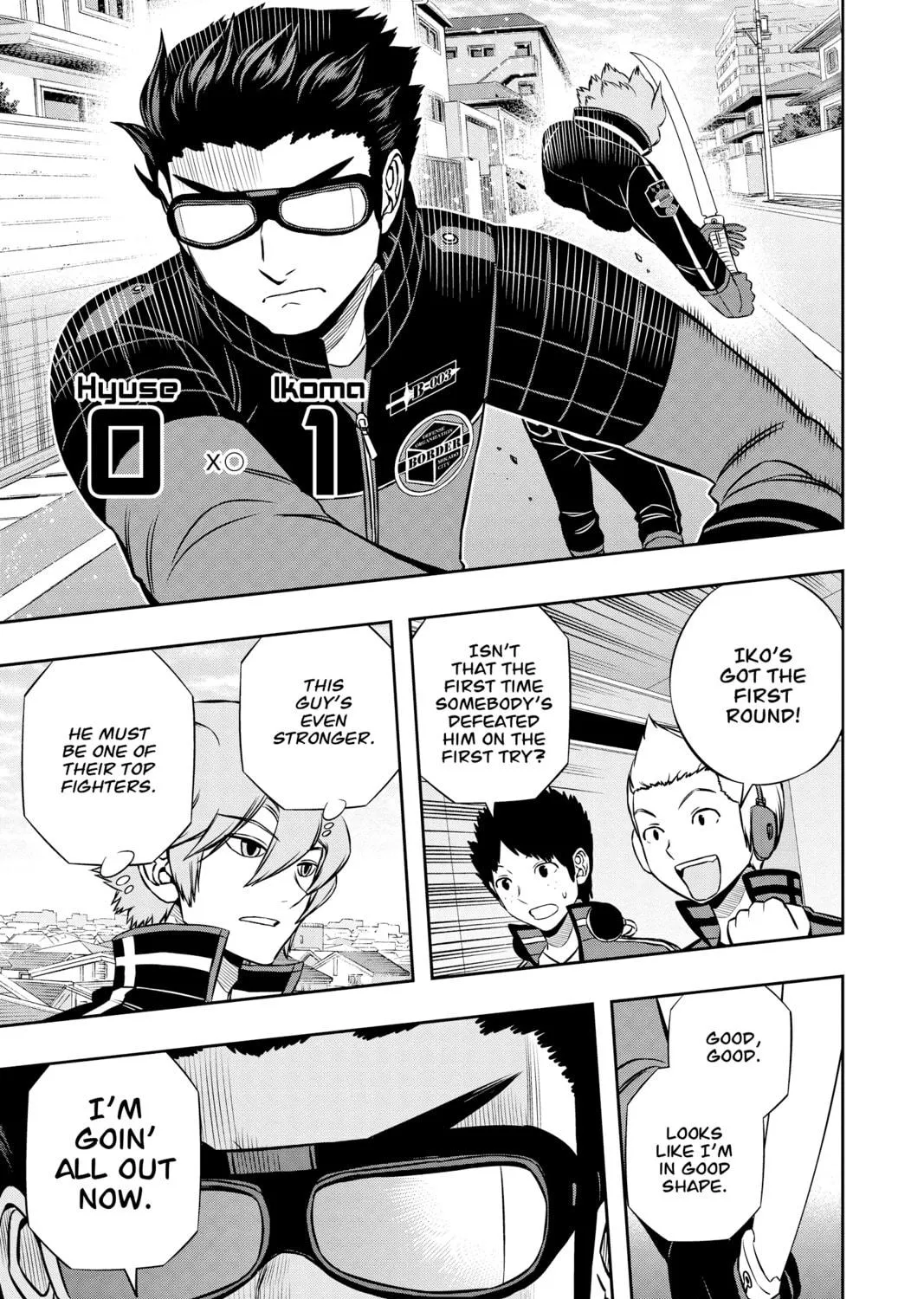 Read World Trigger chapter 160 image 4 on Lezhin