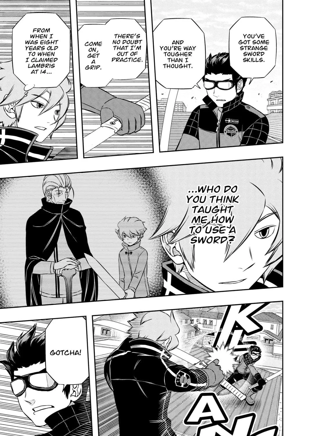 Read World Trigger chapter 160 image 8 on Lezhin