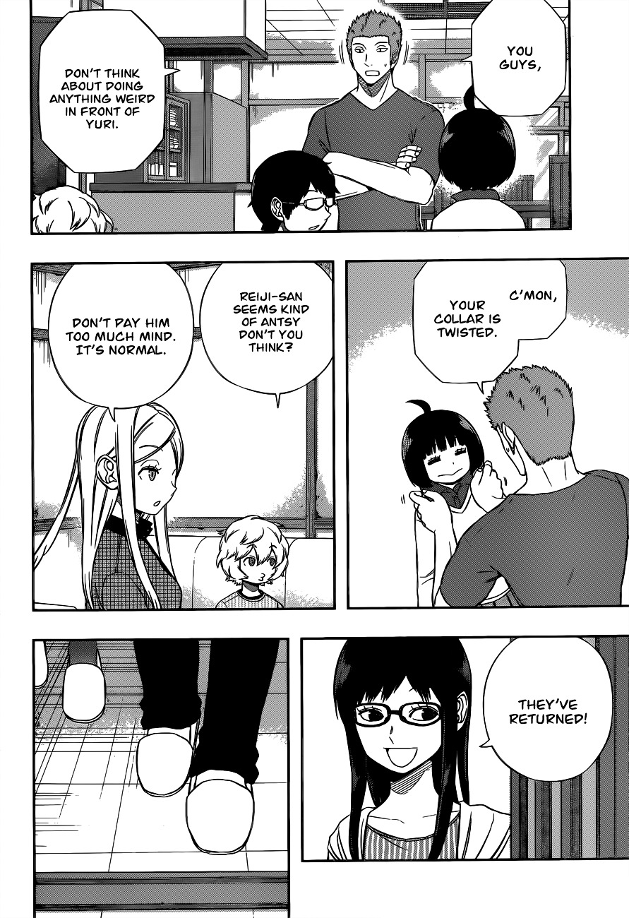 Read World Trigger chapter 161.1 image 1 on Lezhin