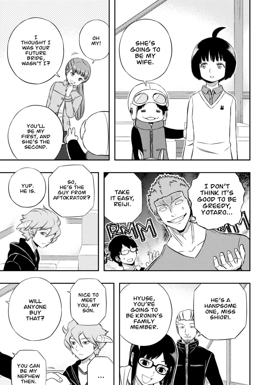 Read World Trigger chapter 161 image 12 on Lezhin