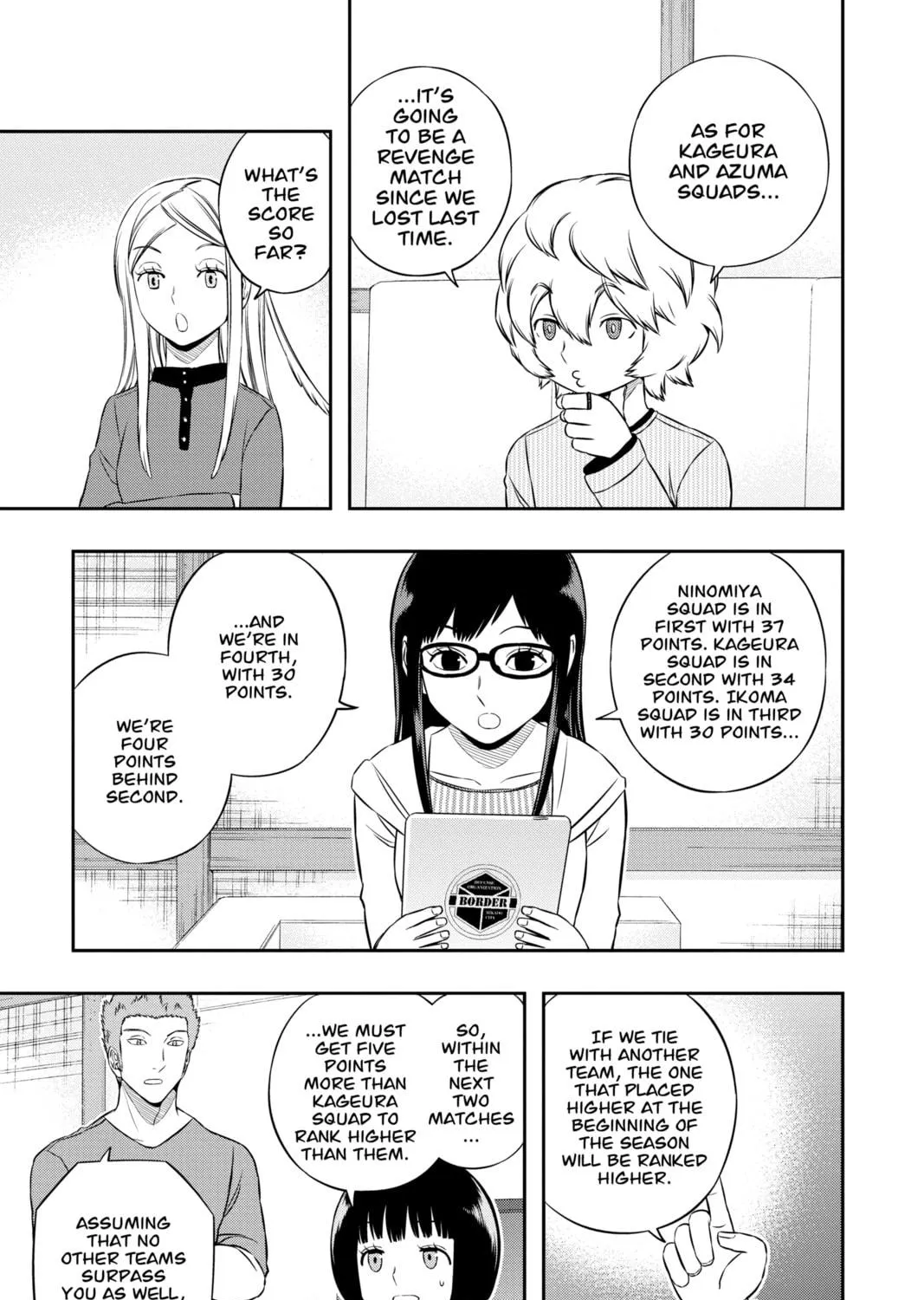 Read World Trigger chapter 161 image 16 on Lezhin