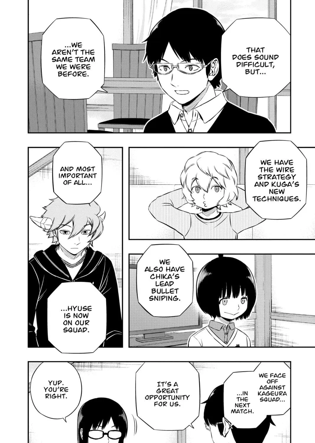 Read World Trigger chapter 161 image 18 on Lezhin