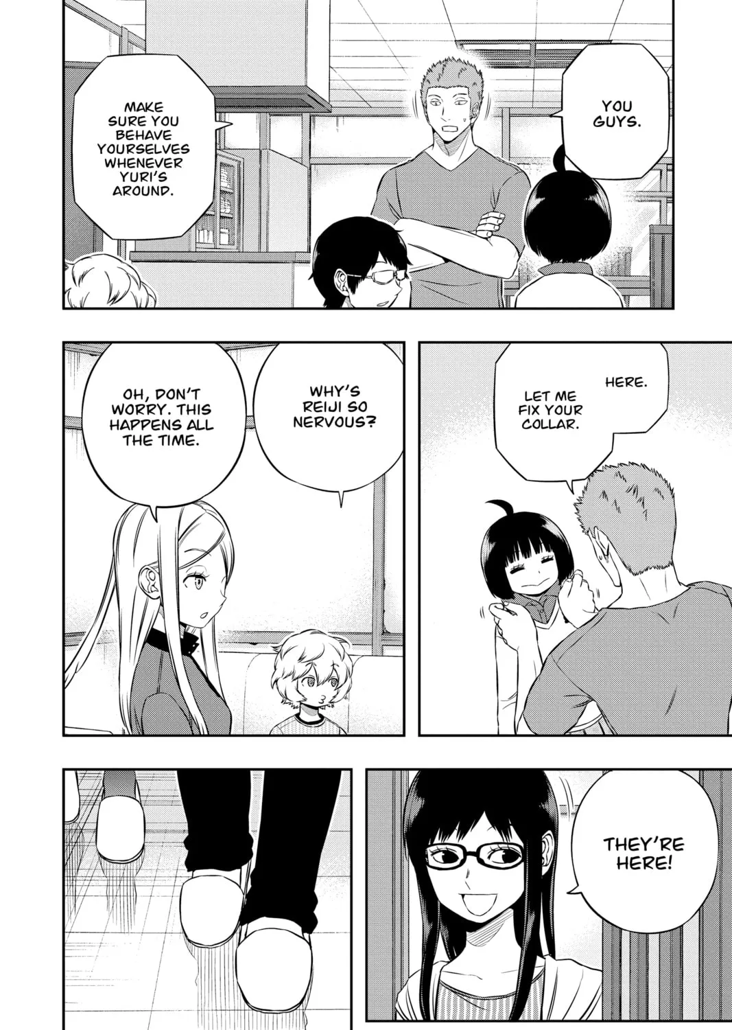 Read World Trigger chapter 161 image 2 on Lezhin