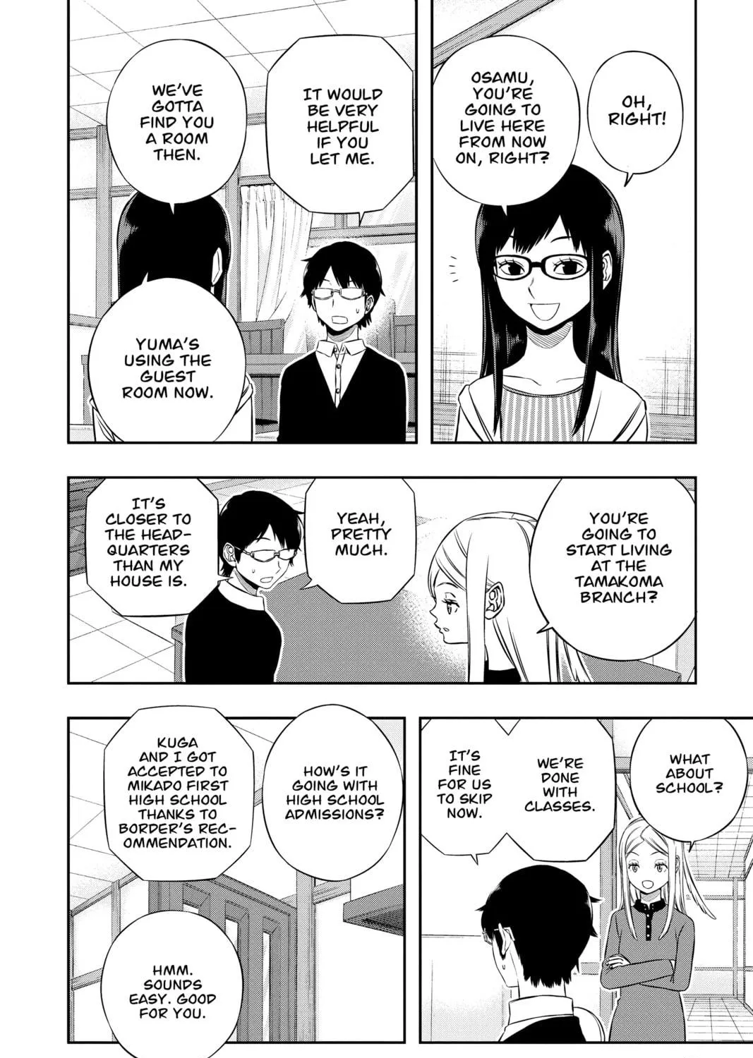 Read World Trigger chapter 161 image 22 on Lezhin