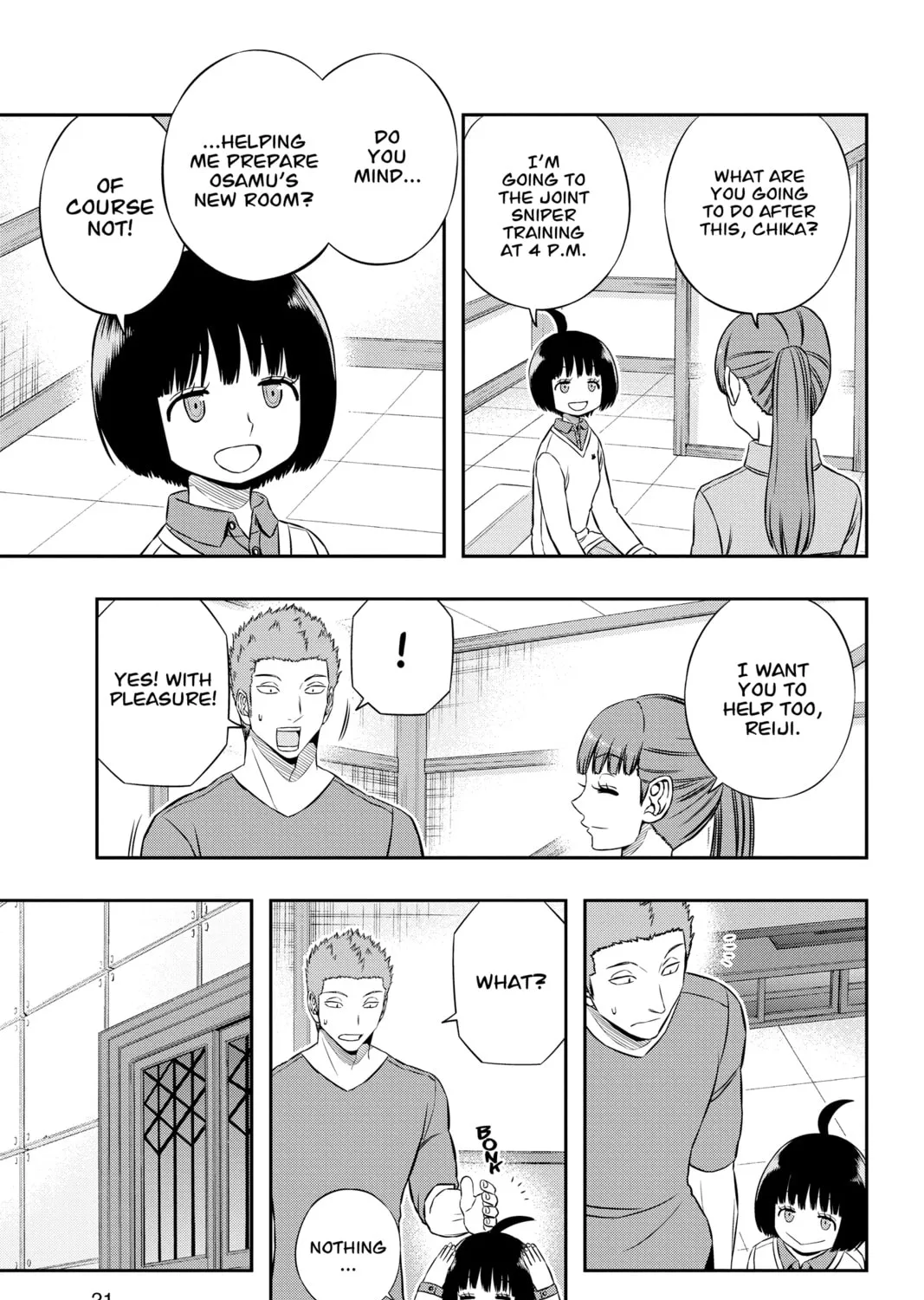 Read World Trigger chapter 161 image 24 on Lezhin