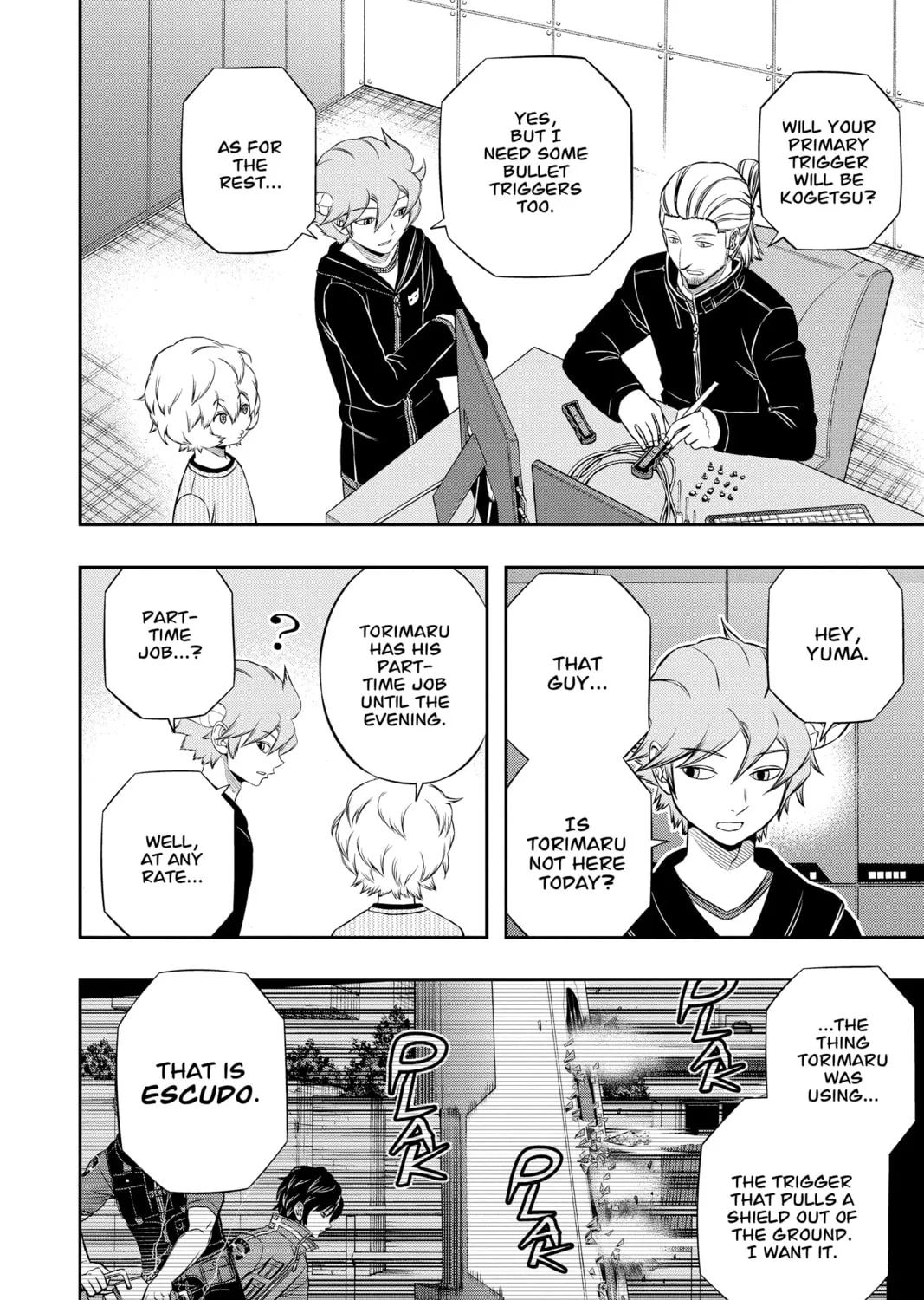 Read World Trigger chapter 161 image 26 on Lezhin