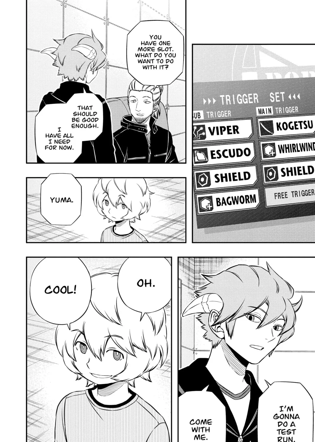 Read World Trigger chapter 161 image 30 on Lezhin