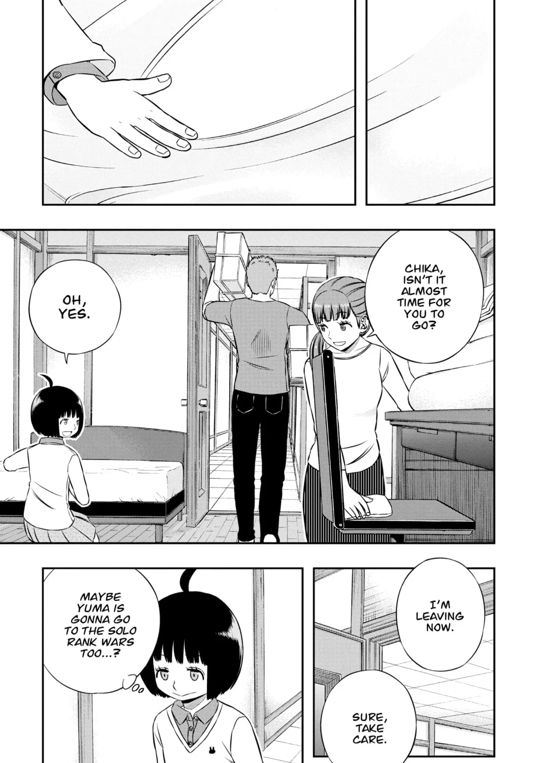 Read World Trigger chapter 161 image 32 on Lezhin
