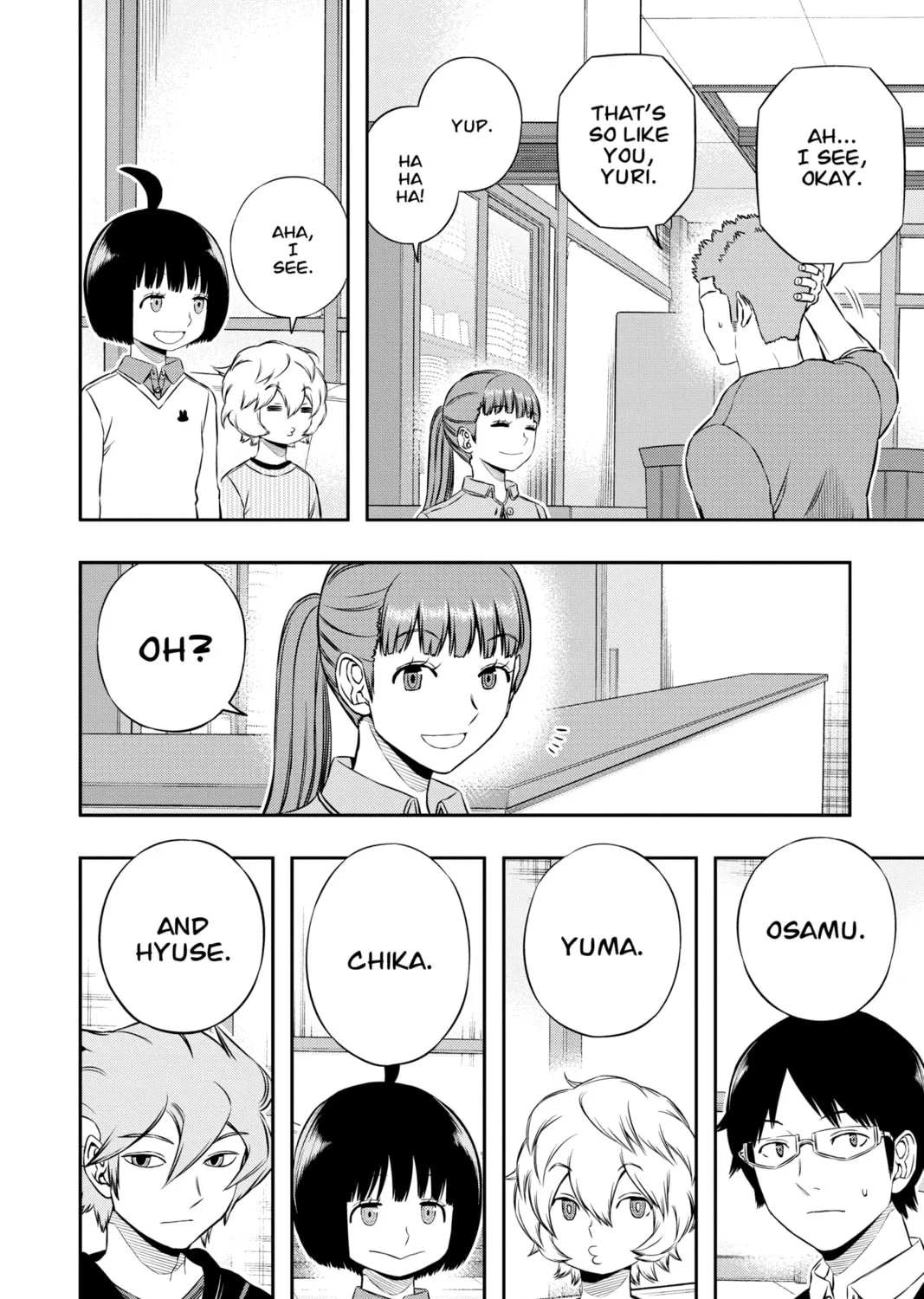 Read World Trigger chapter 161 image 6 on Lezhin