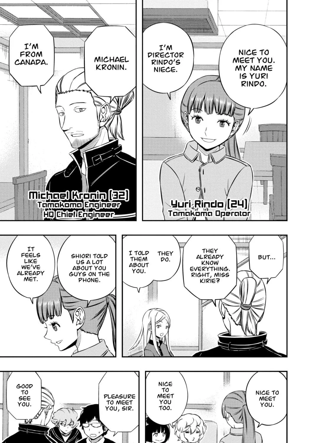 Read World Trigger chapter 161 image 8 on Lezhin