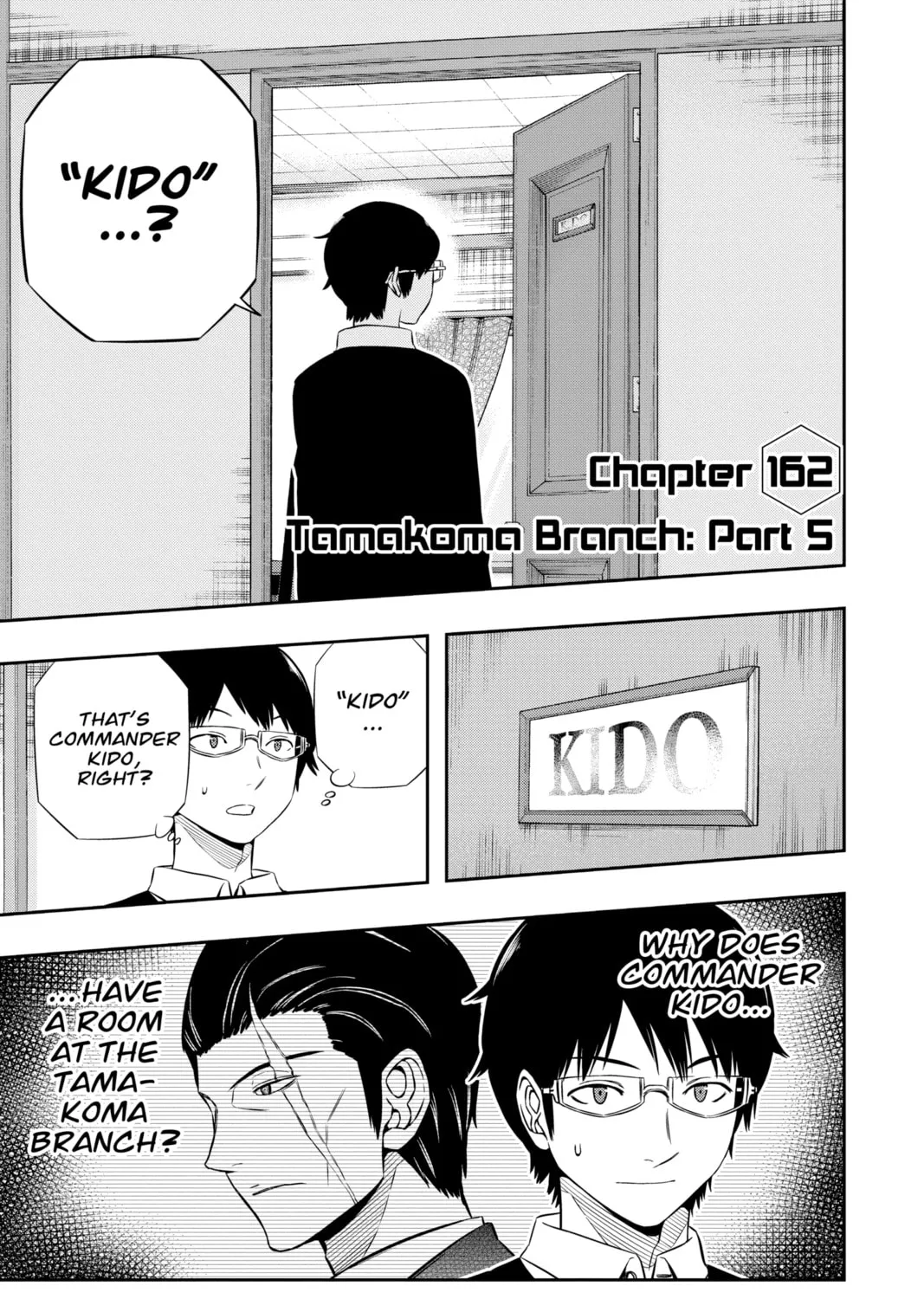 Read World Trigger chapter 162 image 0 on Lezhin