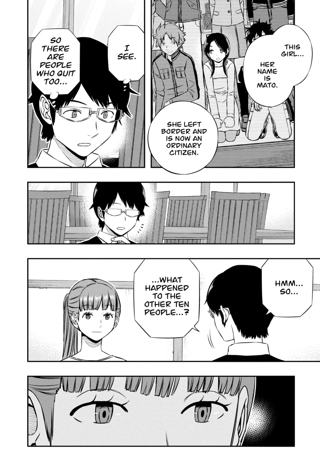 Read World Trigger chapter 162 image 14 on Lezhin