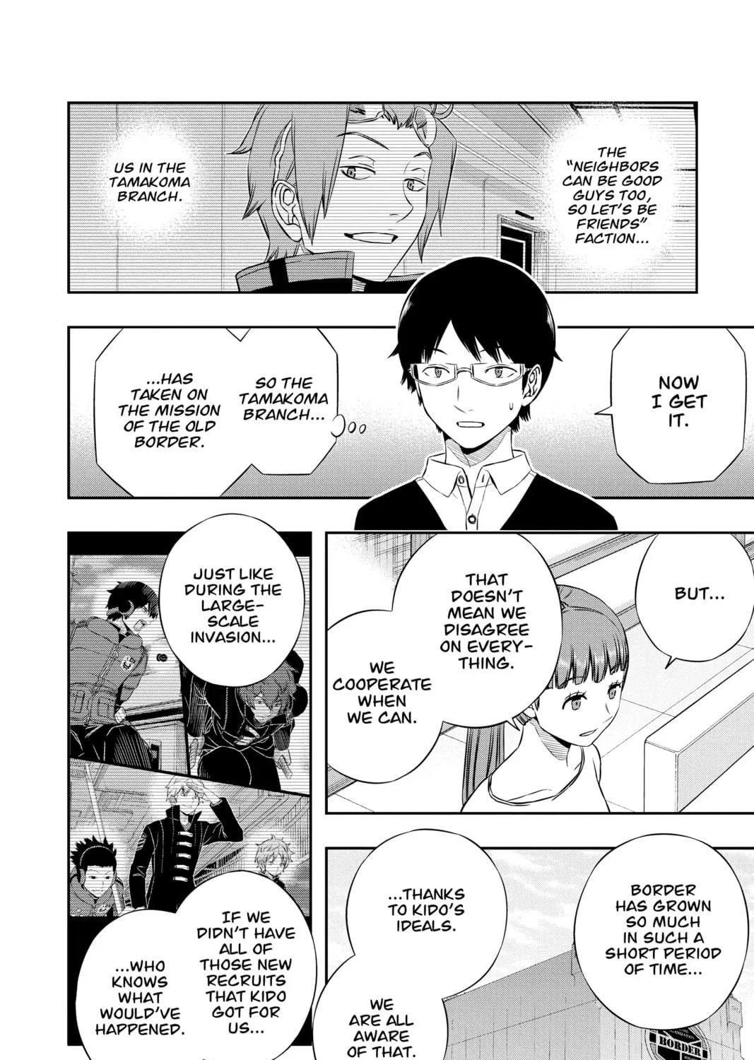 Read World Trigger chapter 162 image 22 on Lezhin
