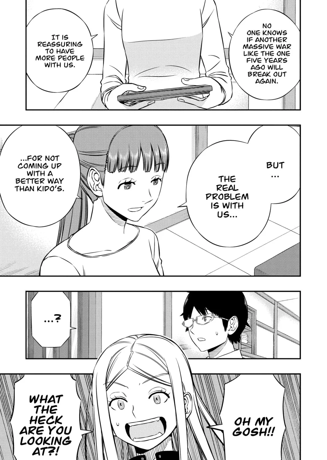 Read World Trigger chapter 162 image 24 on Lezhin