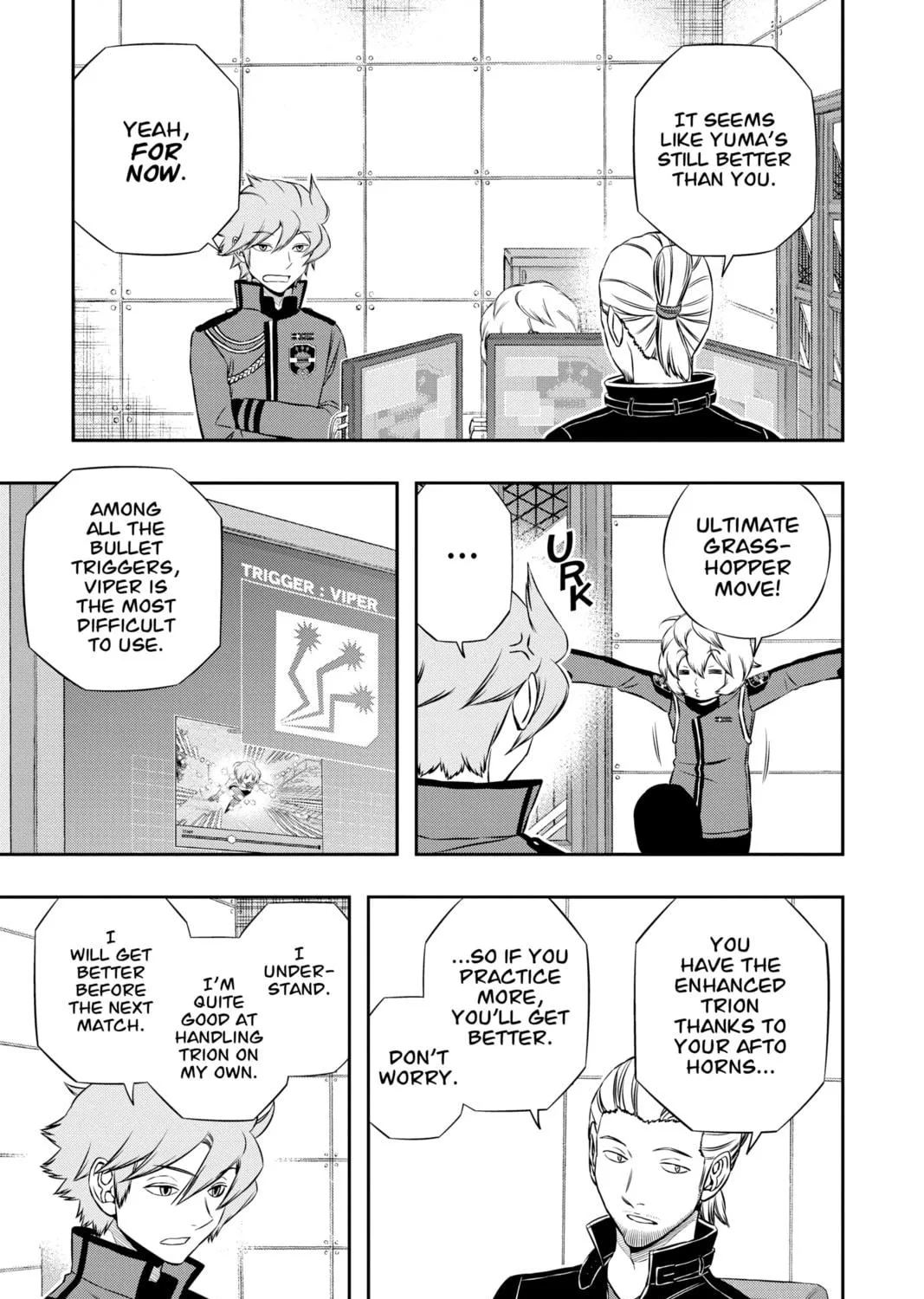 Read World Trigger chapter 162 image 28 on Lezhin
