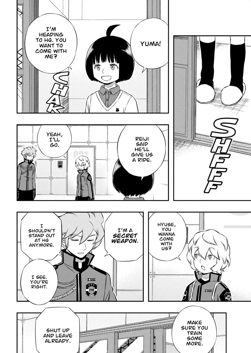 Read World Trigger chapter 162 image 30 on Lezhin
