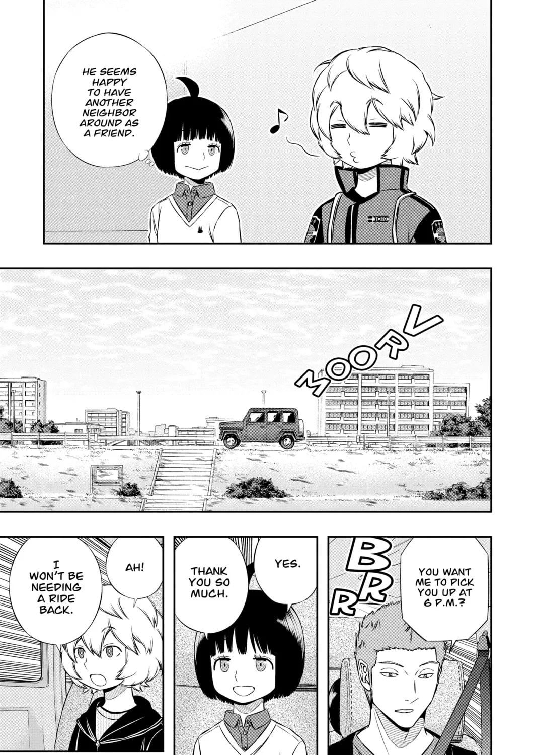 Read World Trigger chapter 162 image 32 on Lezhin