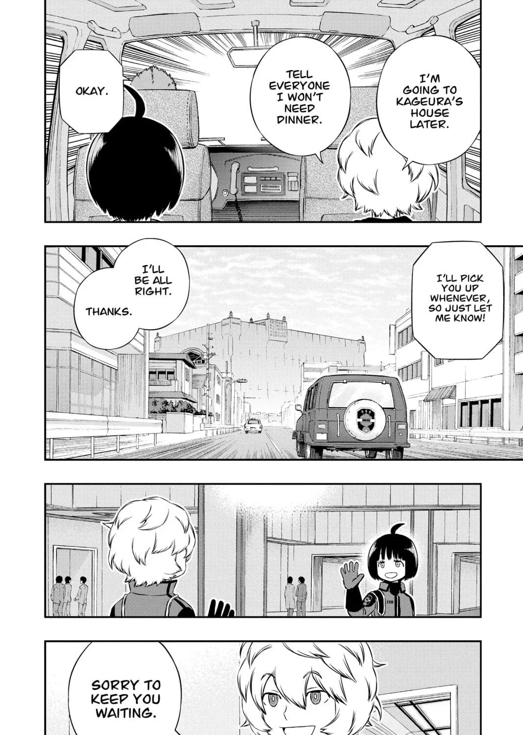 Read World Trigger chapter 162 image 34 on Lezhin