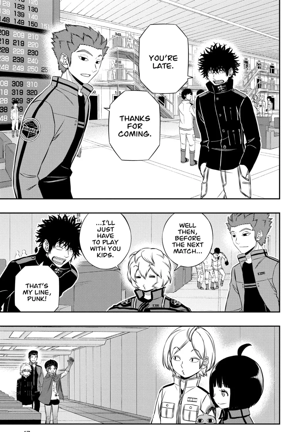 Read World Trigger chapter 162 image 36 on Lezhin