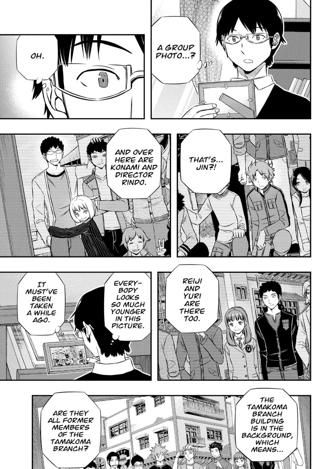 Read World Trigger chapter 162 image 4 on Lezhin