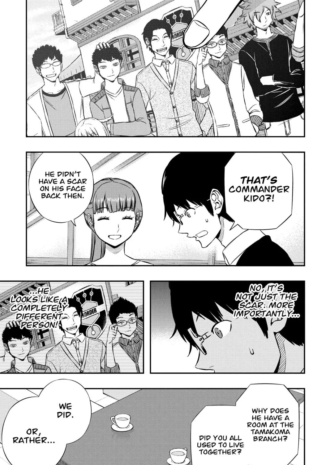 Read World Trigger chapter 162 image 8 on Lezhin
