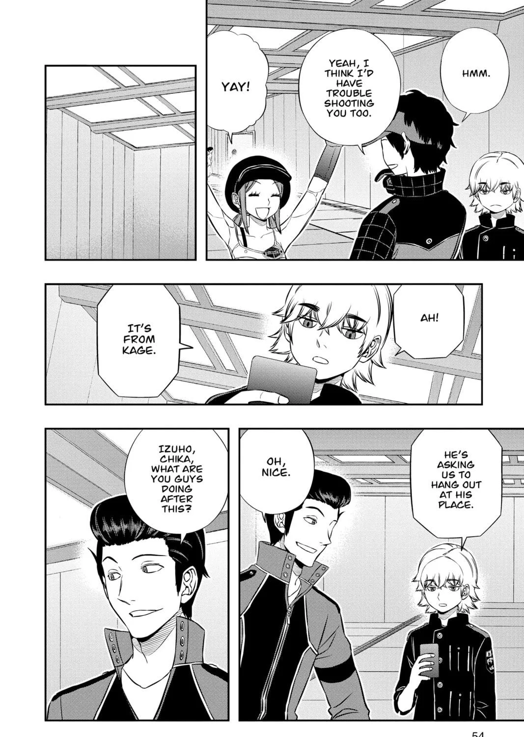 Read World Trigger chapter 163 image 10 on Lezhin