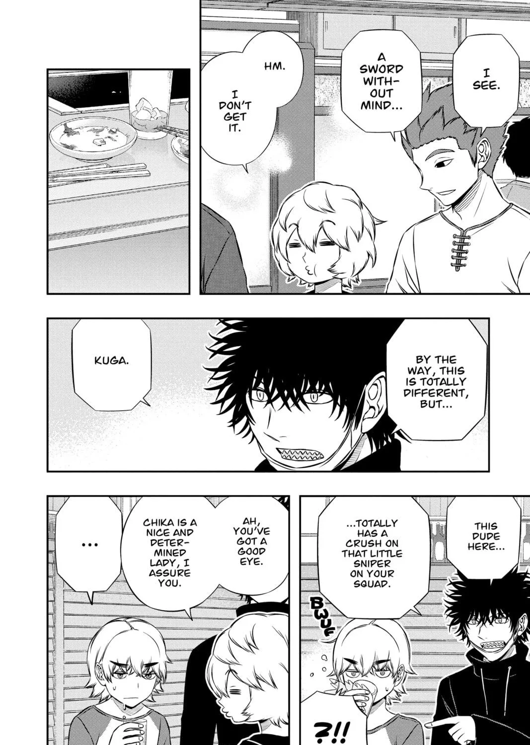 Read World Trigger chapter 163 image 22 on Lezhin