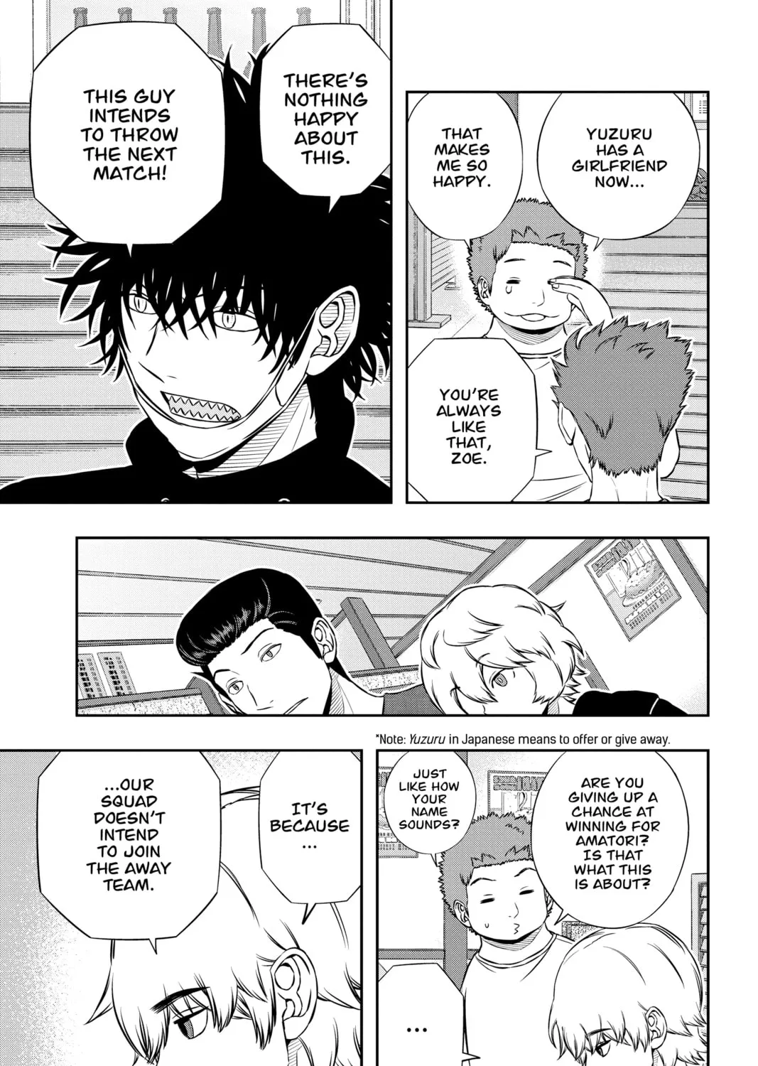 Read World Trigger chapter 163 image 24 on Lezhin