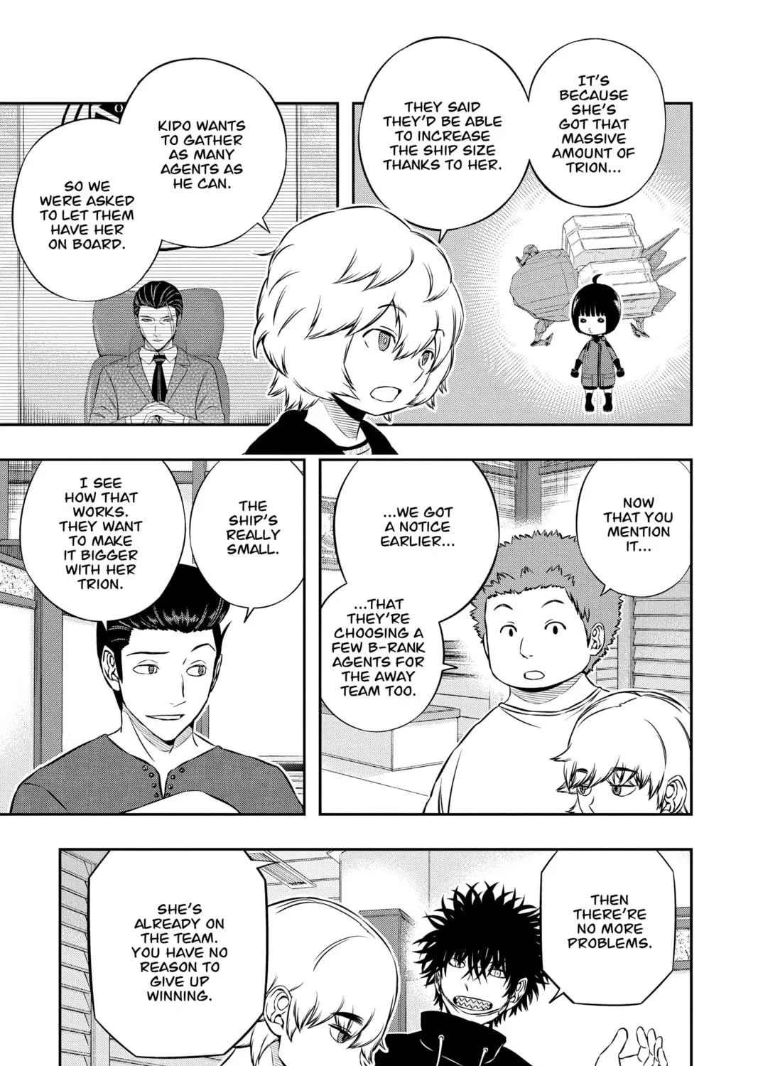 Read World Trigger chapter 163 image 28 on Lezhin