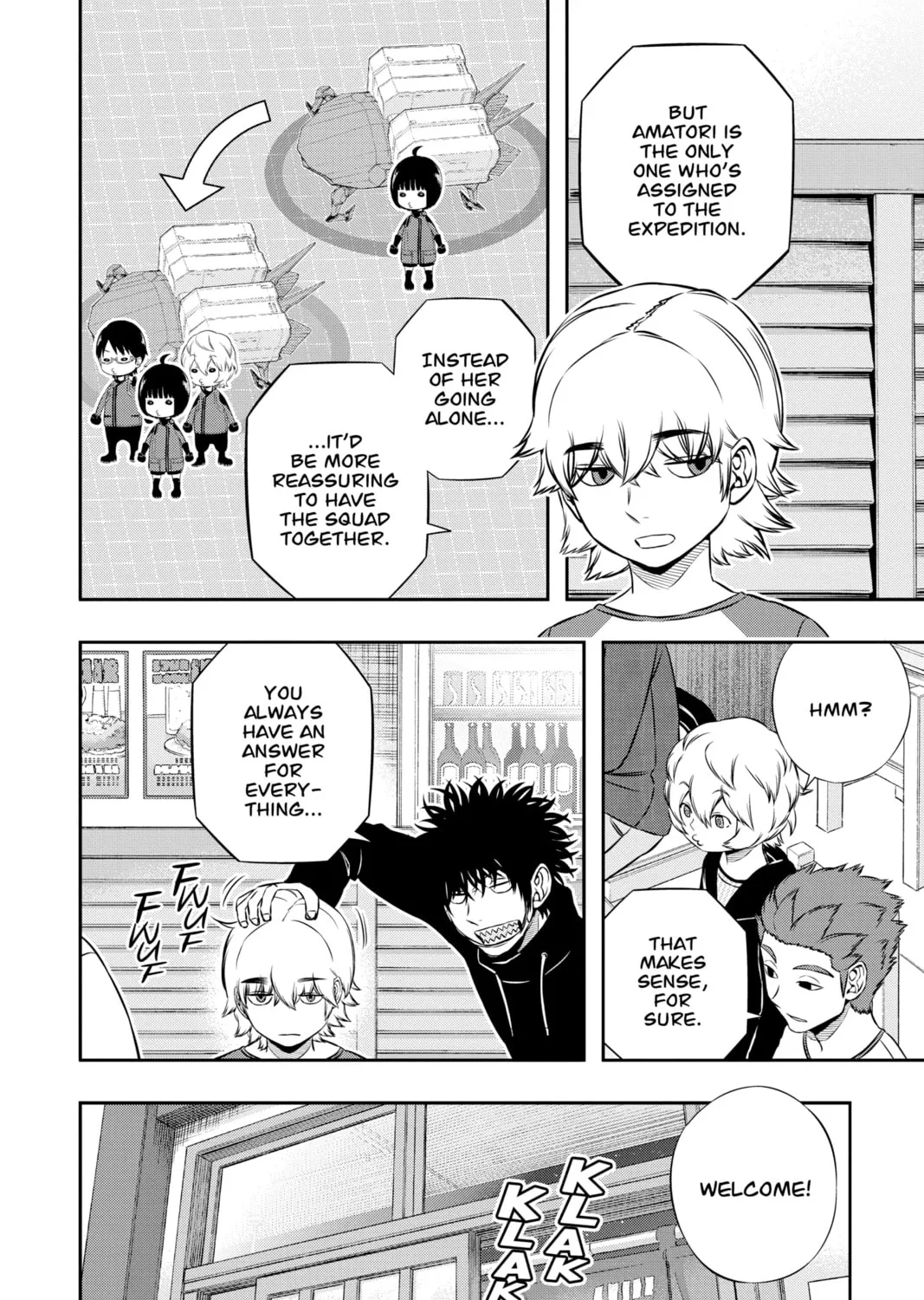 Read World Trigger chapter 163 image 30 on Lezhin