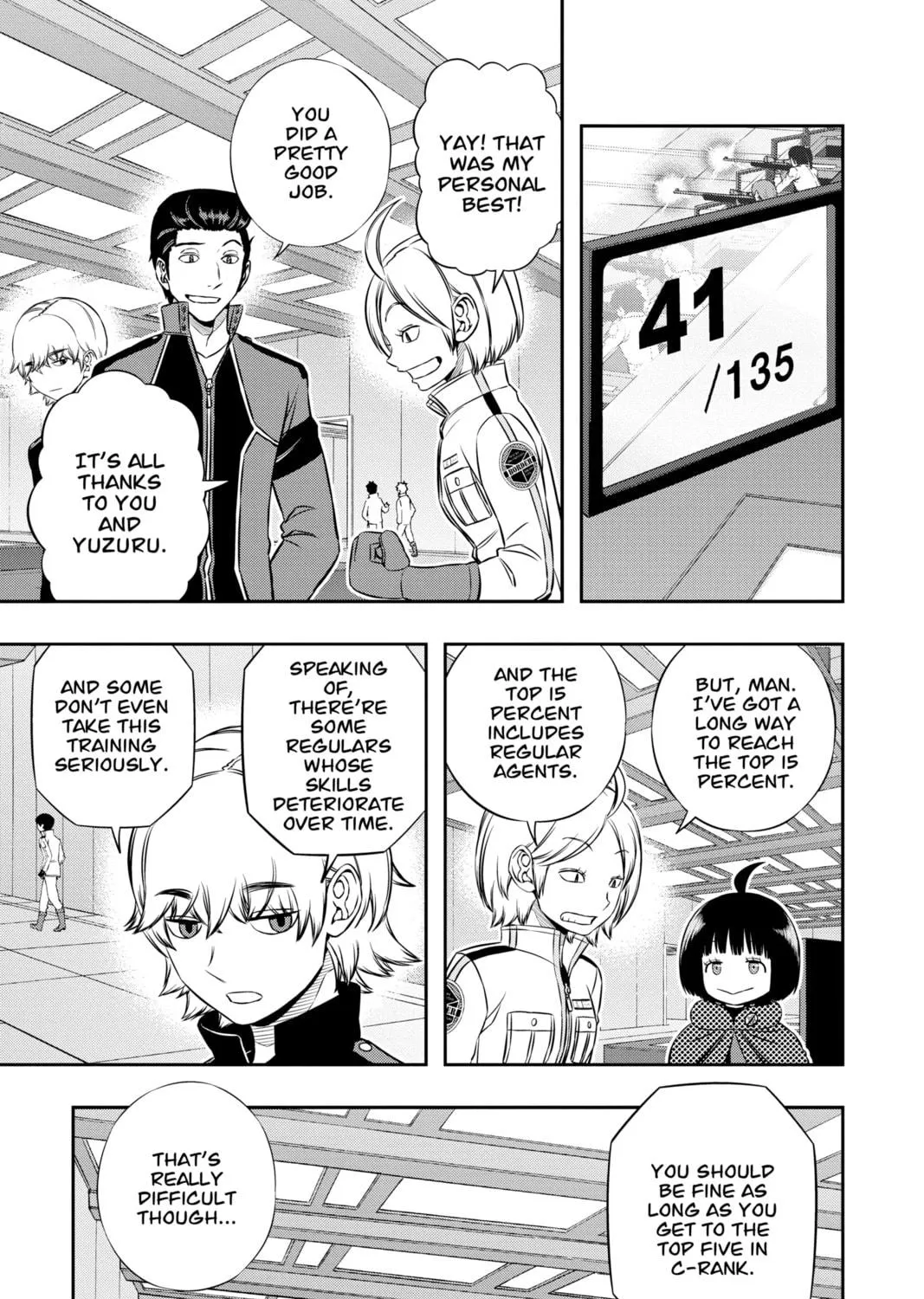 Read World Trigger chapter 163 image 4 on Lezhin