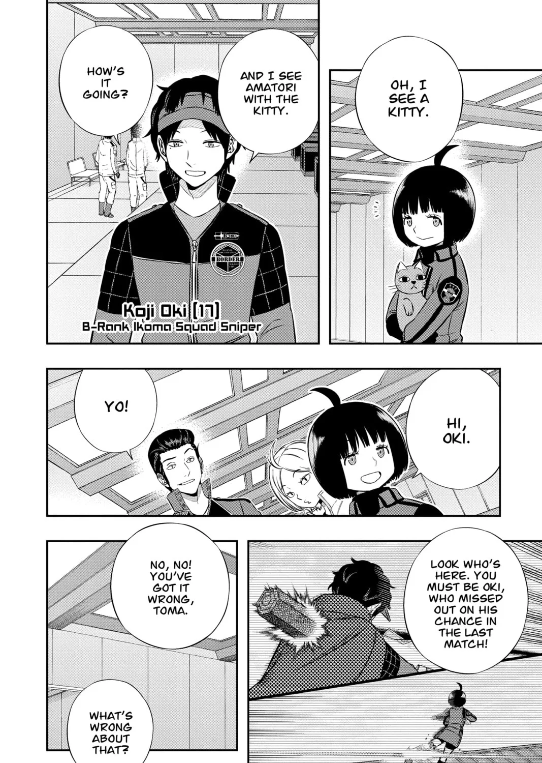 Read World Trigger chapter 163 image 6 on Lezhin