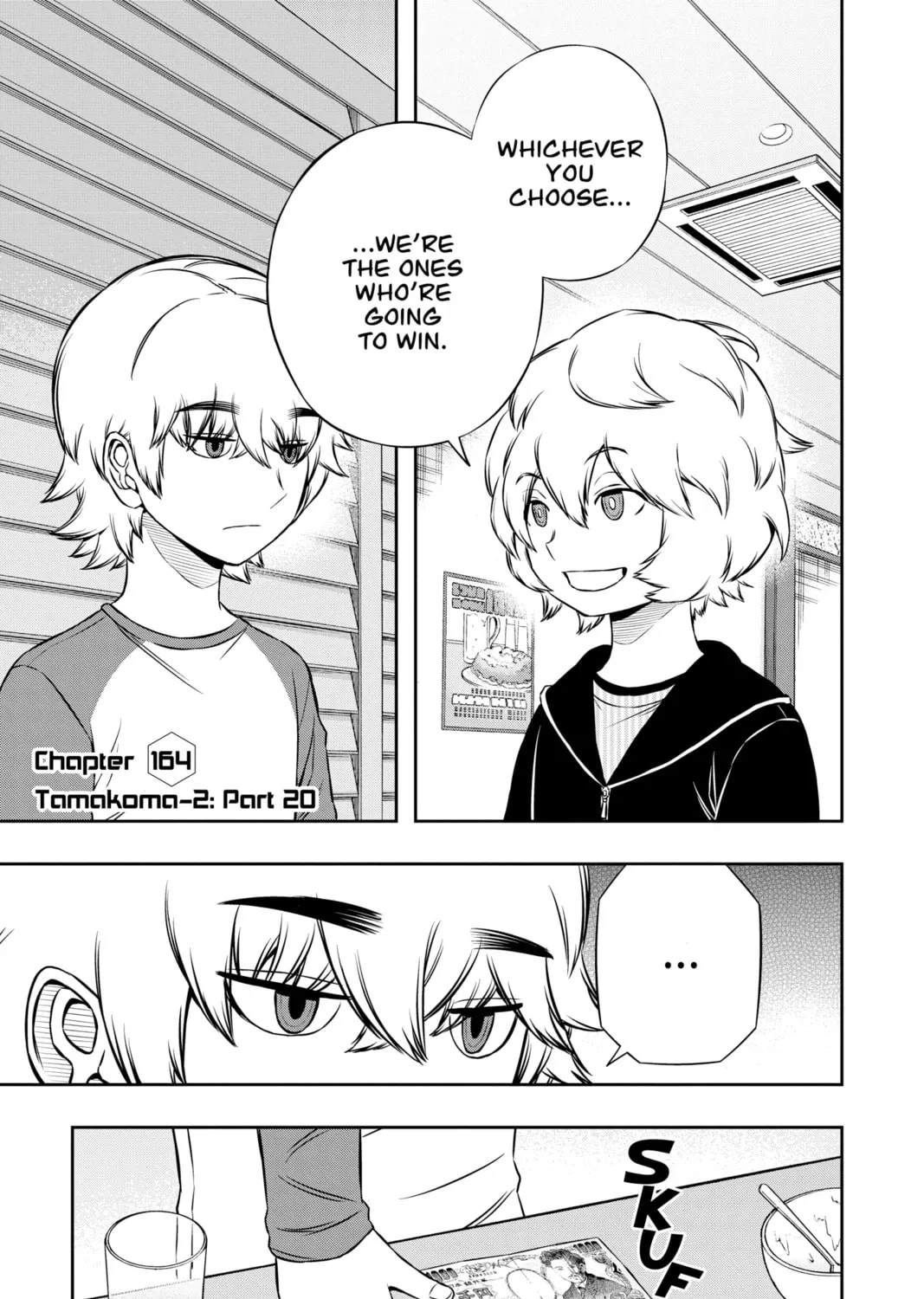 Read World Trigger chapter 164 image 0 on Lezhin