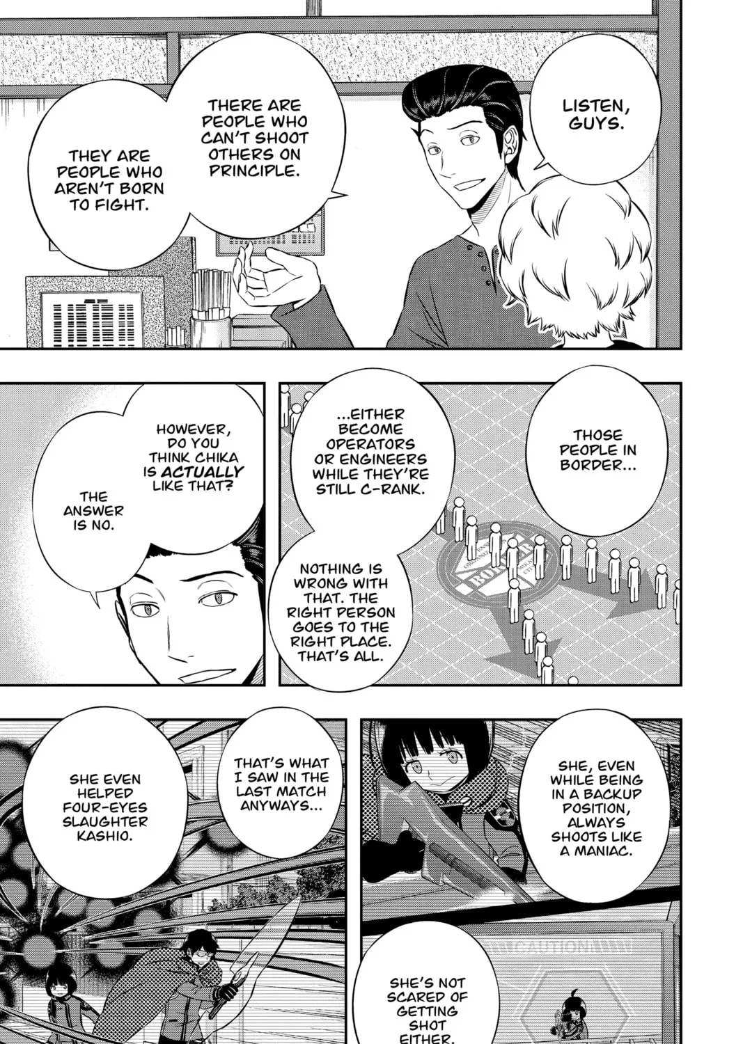Read World Trigger chapter 164 image 12 on Lezhin