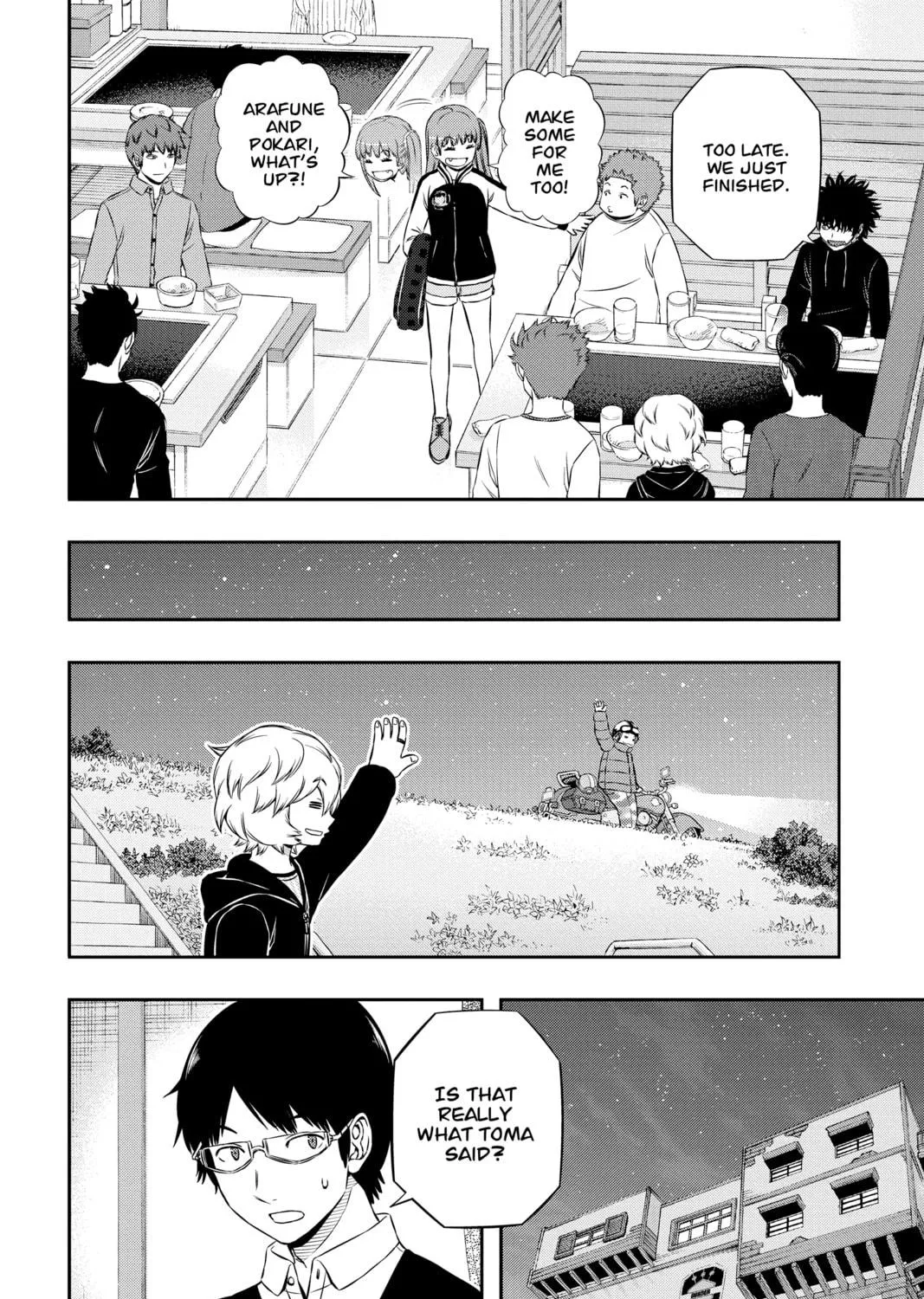 Read World Trigger chapter 164 image 18 on Lezhin