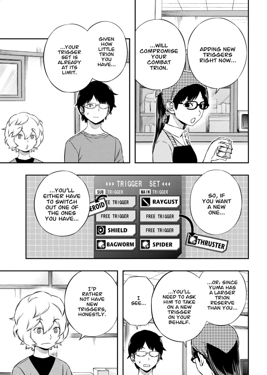 Read World Trigger chapter 164 image 28 on Lezhin