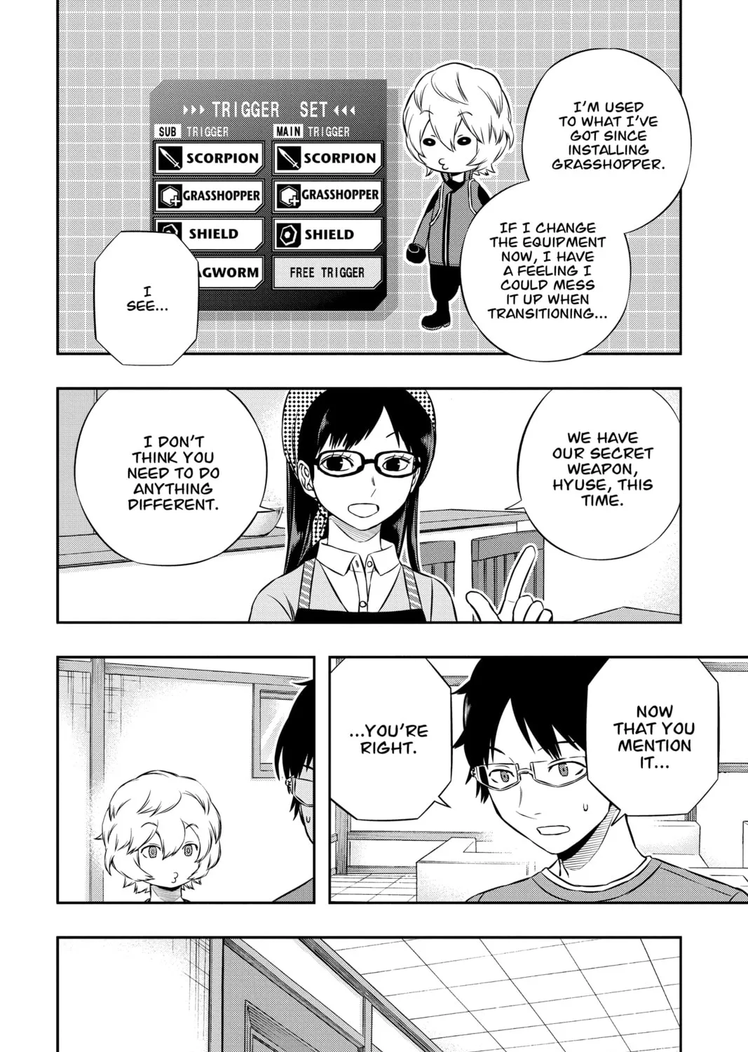 Read World Trigger chapter 164 image 30 on Lezhin