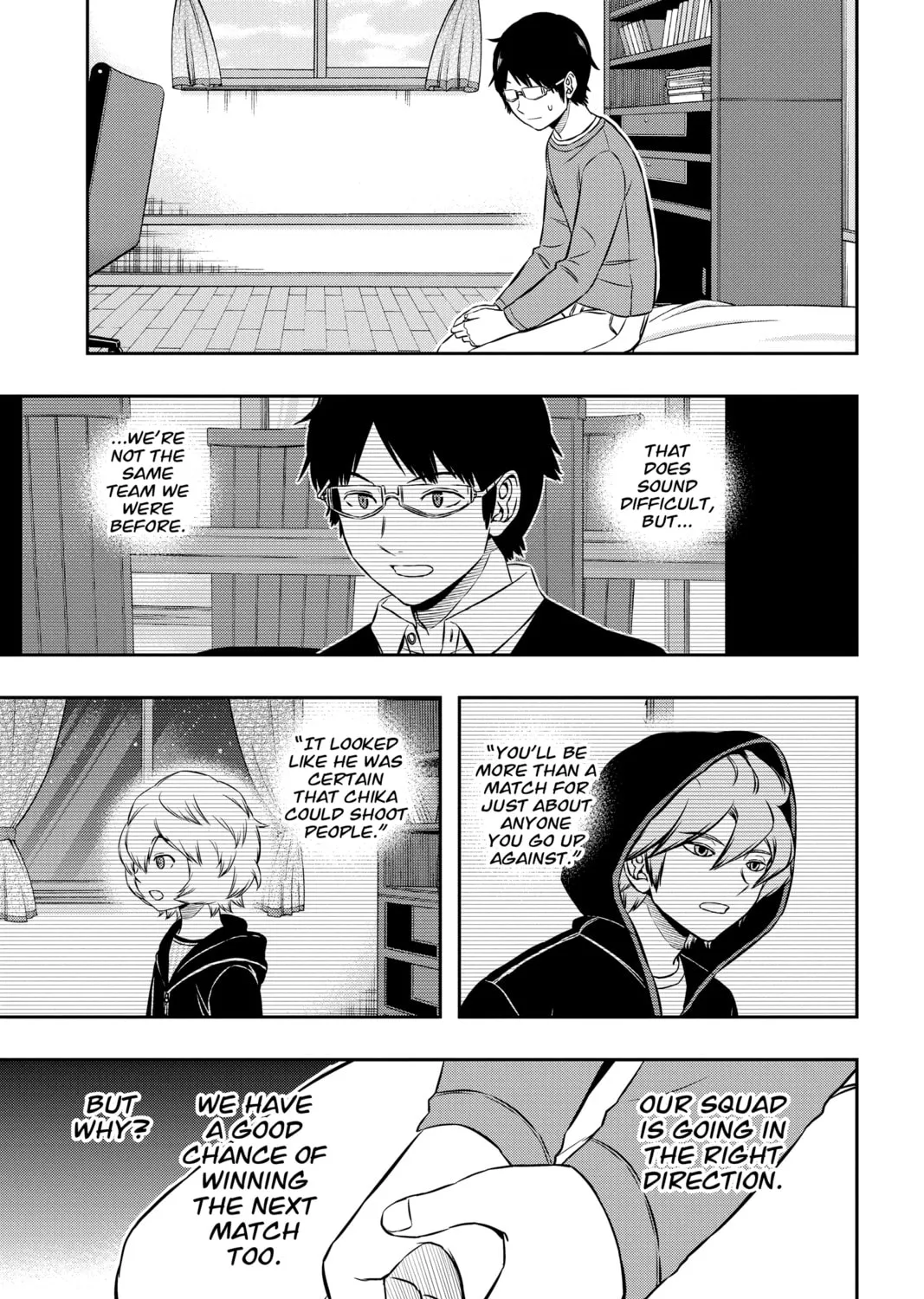 Read World Trigger chapter 164 image 32 on Lezhin