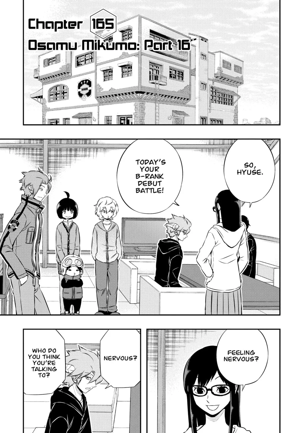 Read World Trigger chapter 165 image 0 on Lezhin