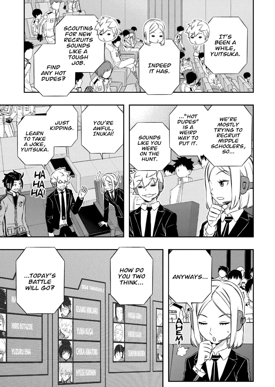 Read World Trigger chapter 165 image 12 on Lezhin
