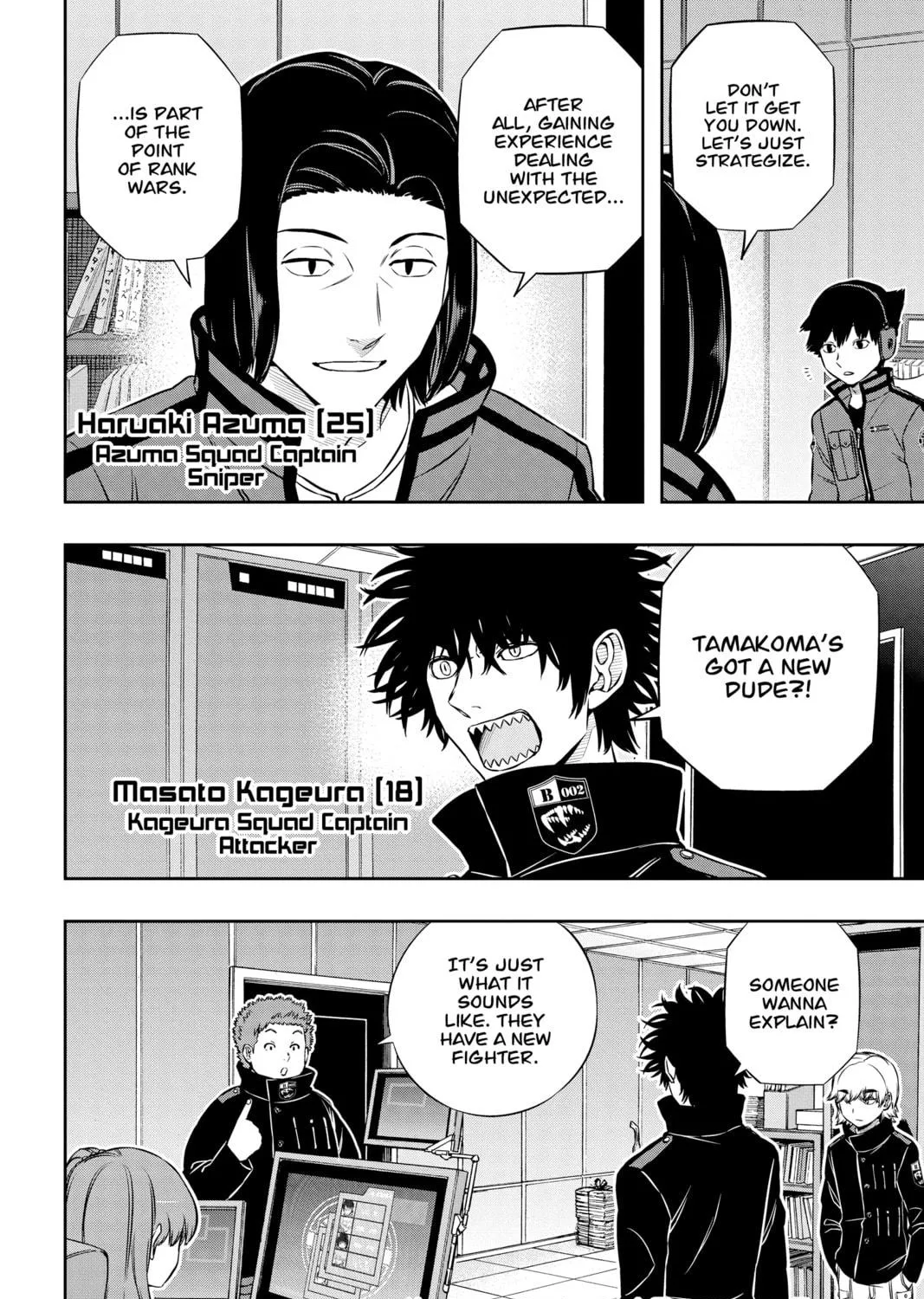 Read World Trigger chapter 165 image 18 on Lezhin