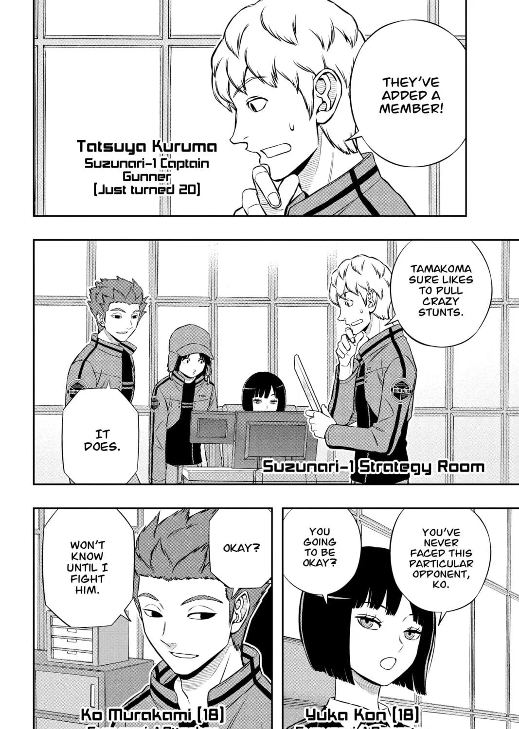 Read World Trigger chapter 165 image 22 on Lezhin