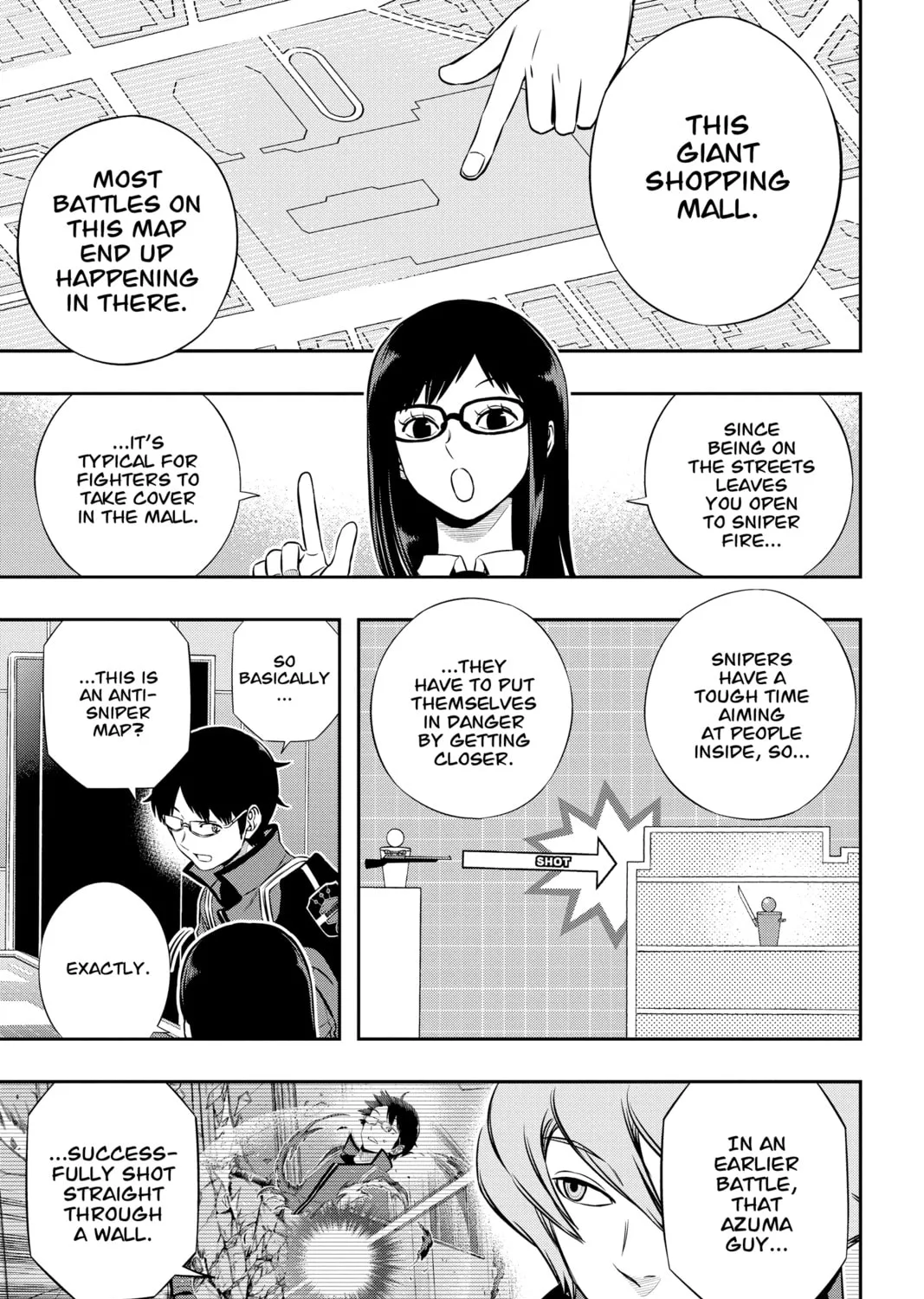 Read World Trigger chapter 165 image 32 on Lezhin