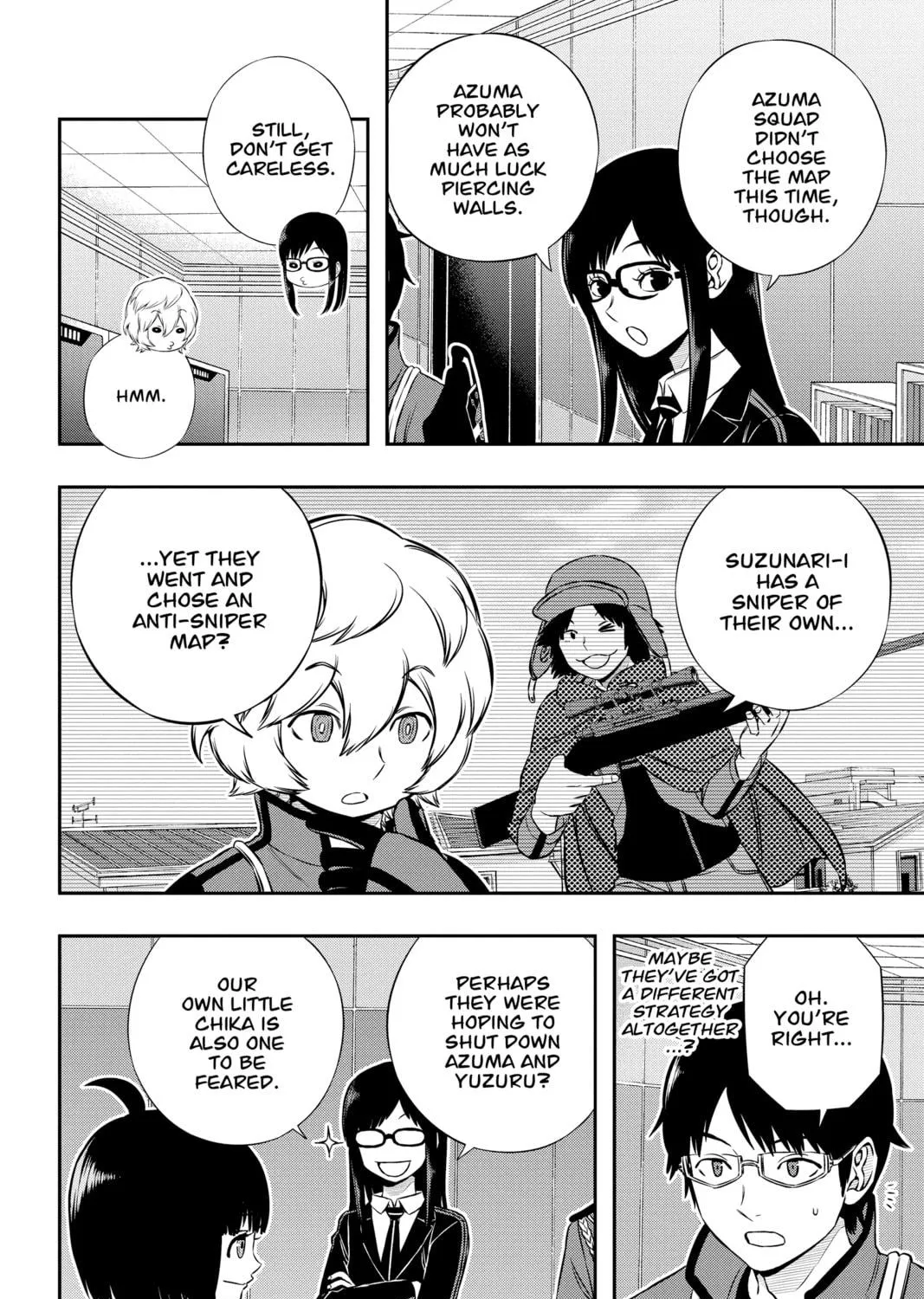 Read World Trigger chapter 165 image 34 on Lezhin