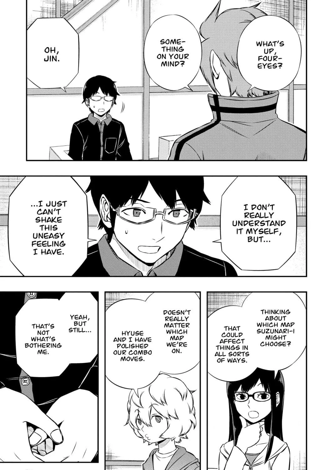 Read World Trigger chapter 165 image 4 on Lezhin