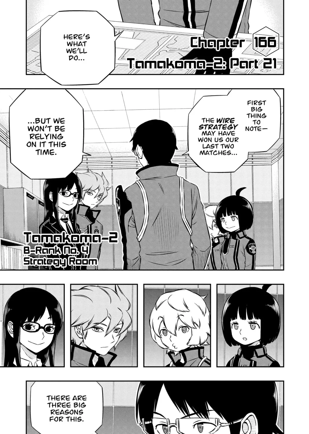 Read World Trigger chapter 166 image 0 on Lezhin