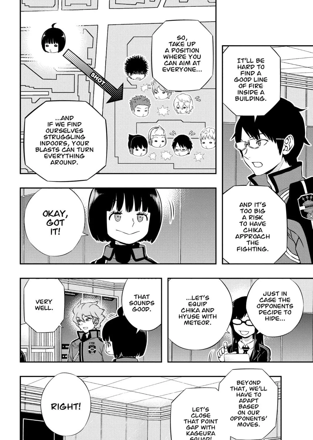 Read World Trigger chapter 166 image 10 on Lezhin