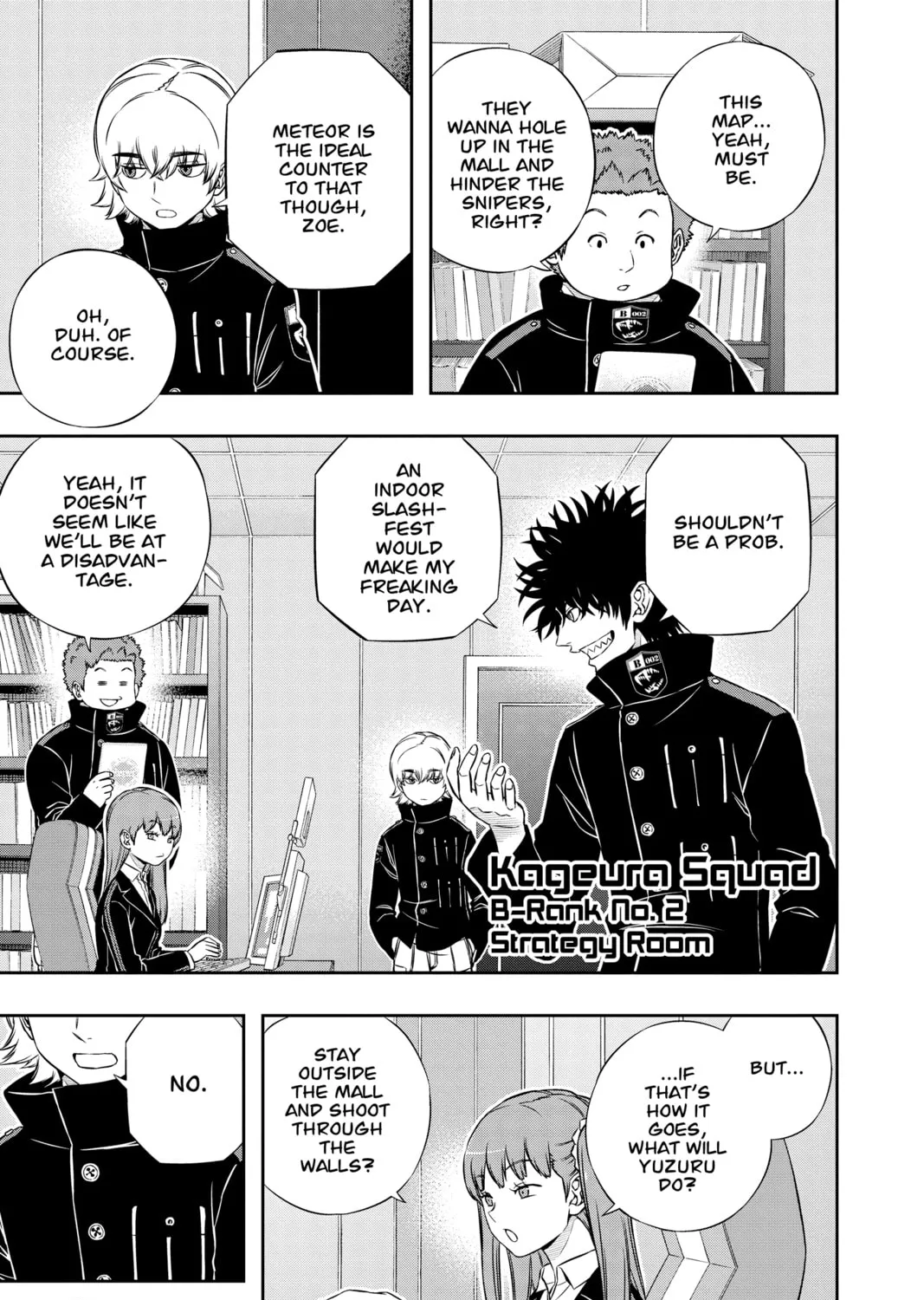 Read World Trigger chapter 166 image 12 on Lezhin