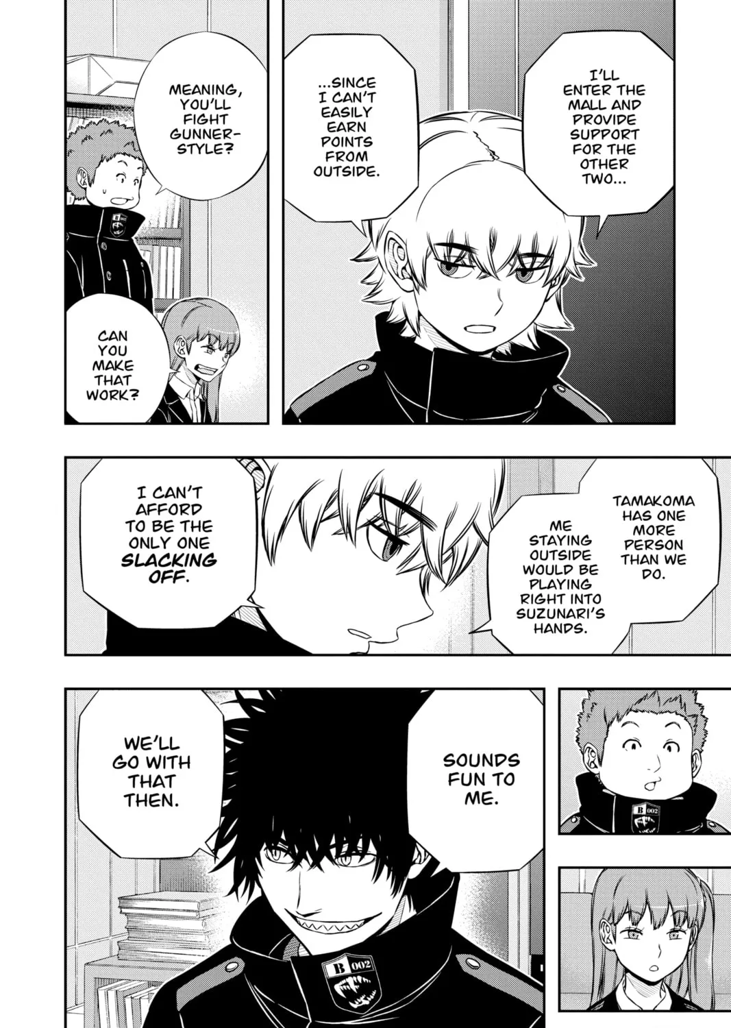 Read World Trigger chapter 166 image 14 on Lezhin