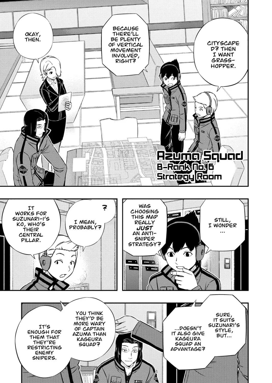 Read World Trigger chapter 166 image 16 on Lezhin
